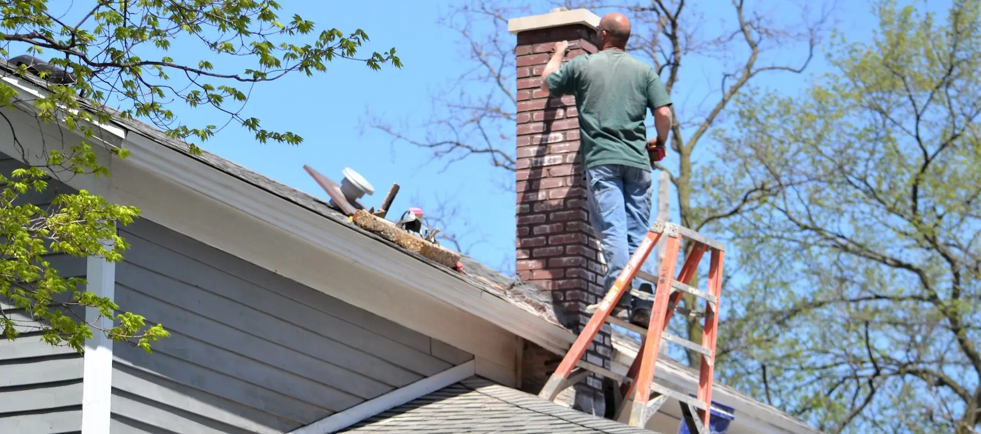 full chimney rebuilding