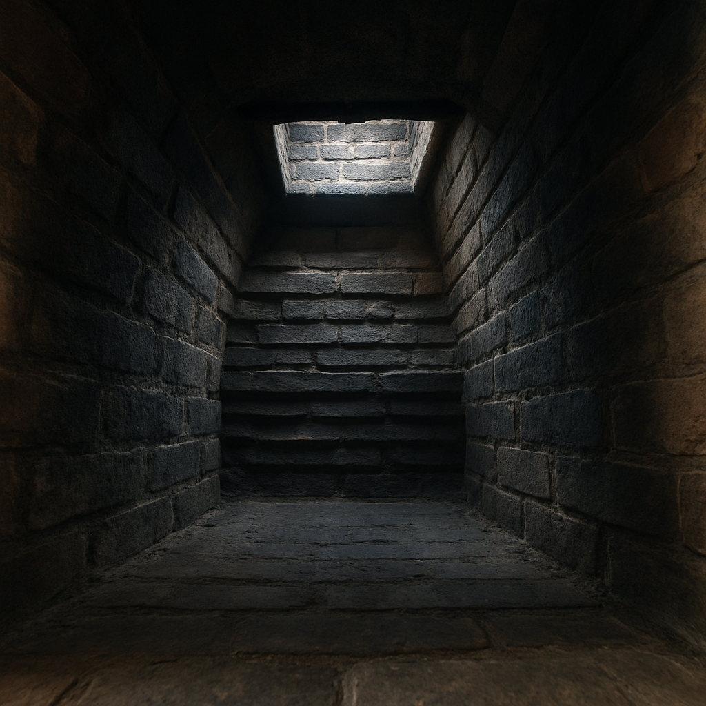 A dramatic upward perspective from the firebox into the smoke chamber visually answers 'what is a smoke chamber' while i